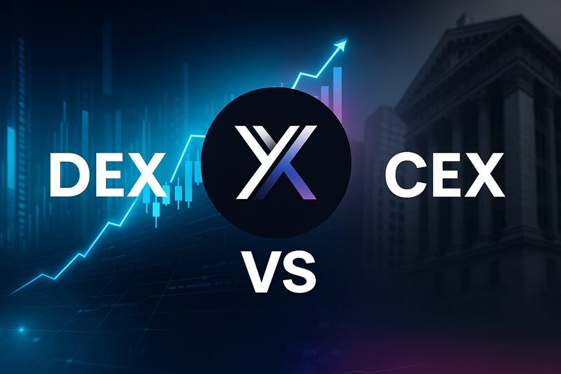 DEX vs CEX、仮想通貨dydxのアイキャッチ画像
